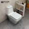 帝王洁具F3023盖尔坐便器 350MM（德邦物流送货入户、苏宁安装、全国联保、质保5年） 定制颜色（白色、黄色、芭堤绿等）-30天发货