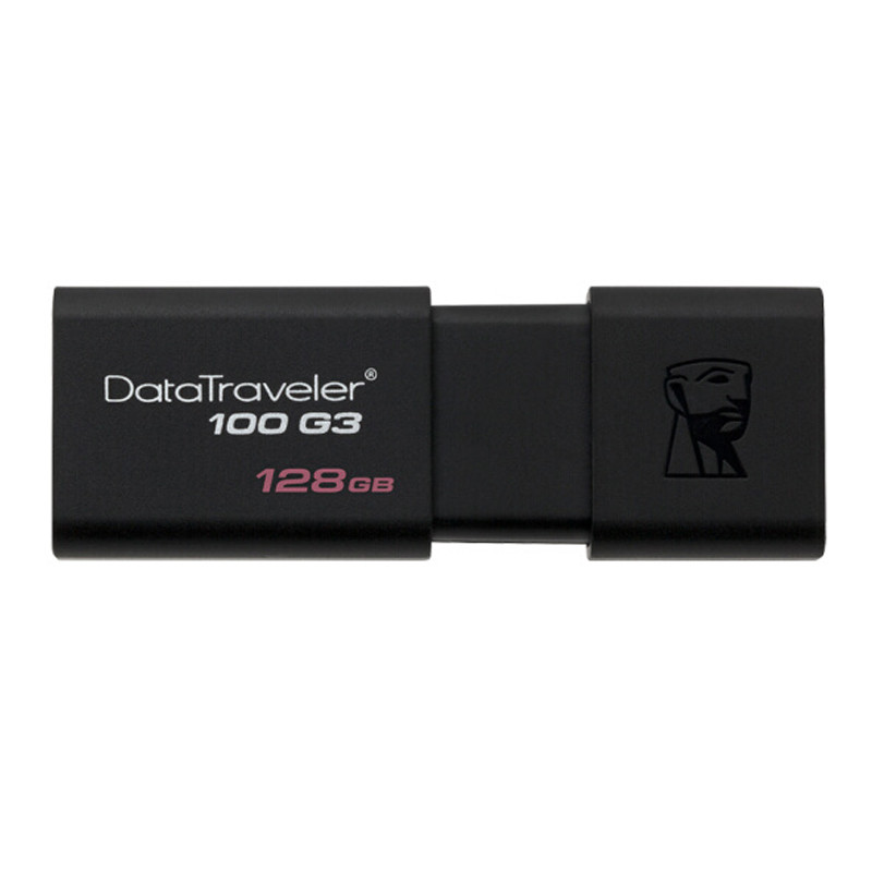 金士顿DT100G3 优盘128g高速3.0 U盘128g商务办公车载系统优盘