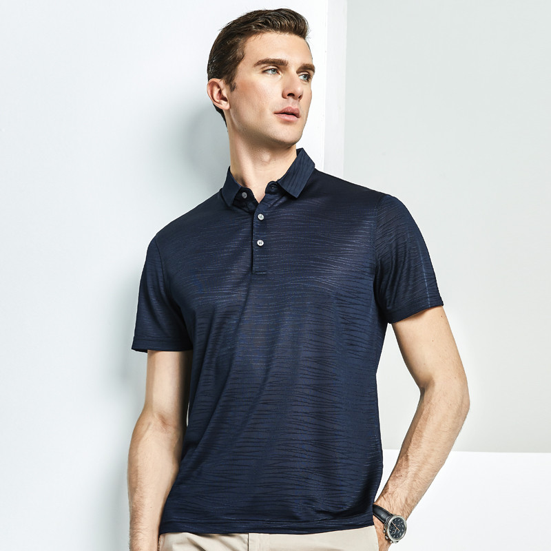 恒源祥男士短袖T恤19S22 XL/180 上青