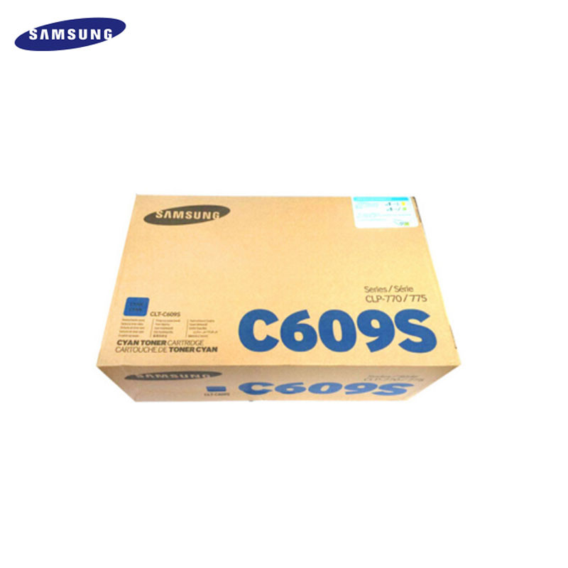三星(SAMSUNG)CLT-C609S墨粉盒 青色 适用CLP-770 770ND 775ND 7000页 蓝色