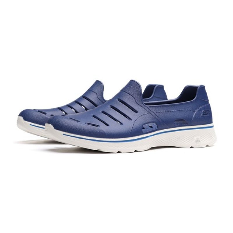 Skechers斯凯奇男鞋健步鞋轻便一脚蹬休闲运动鞋54271 54271/NVY海军蓝色 44.5码