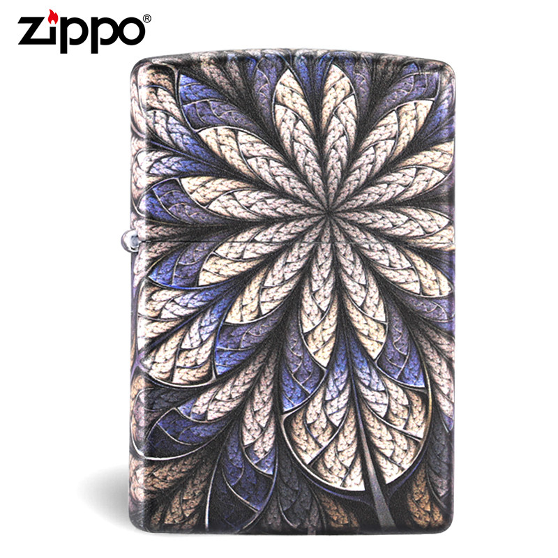 zippo打火机美国原装芝宝炫彩彩印 暗夜妖姬 父亲节礼物正品保障 暗夜妖姬-A款