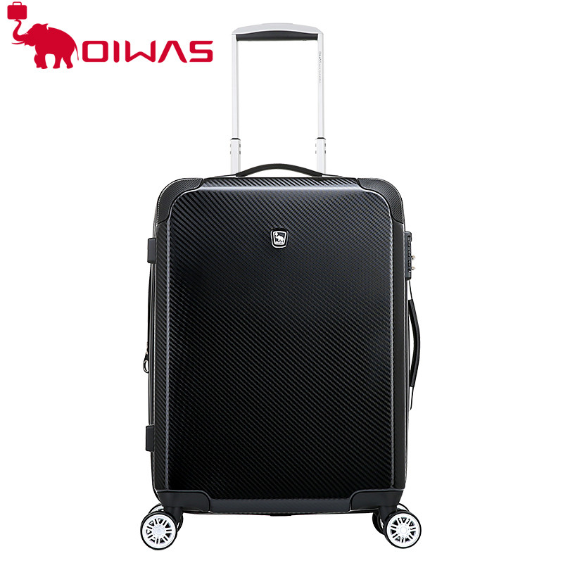 爱华仕(OIWAS) 拉杆箱OCX6391（新款）390*245*510mm（20寸）黑色 黑色