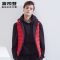 波司登轻薄羽绒马甲短款连帽时尚帅气男羽绒服夹克背心b80131003_1 165/84A 哈弗红1286