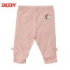 (SNOOPY)史努比童装专柜正品女童打底裤夏七分2-12岁童装夏装粉色安全裤子纯色薄款氨棉白色短裤90-140cm