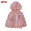 史努比(SNOOPY)童装正品2-12岁儿童紫色防晒衣夏季女童西瓜红尼龙皮肤卫衣海边轻薄透气防晒衫90-140cm