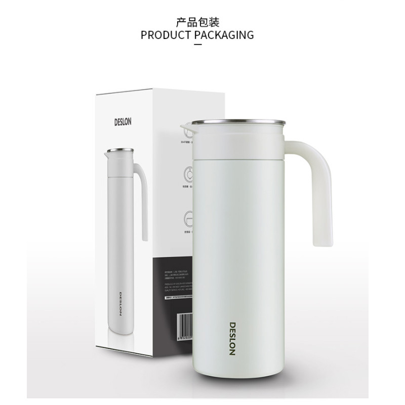 德世朗(DESLON) DQSH-1800/骑士冷水壶 水杯 单个装 白色
