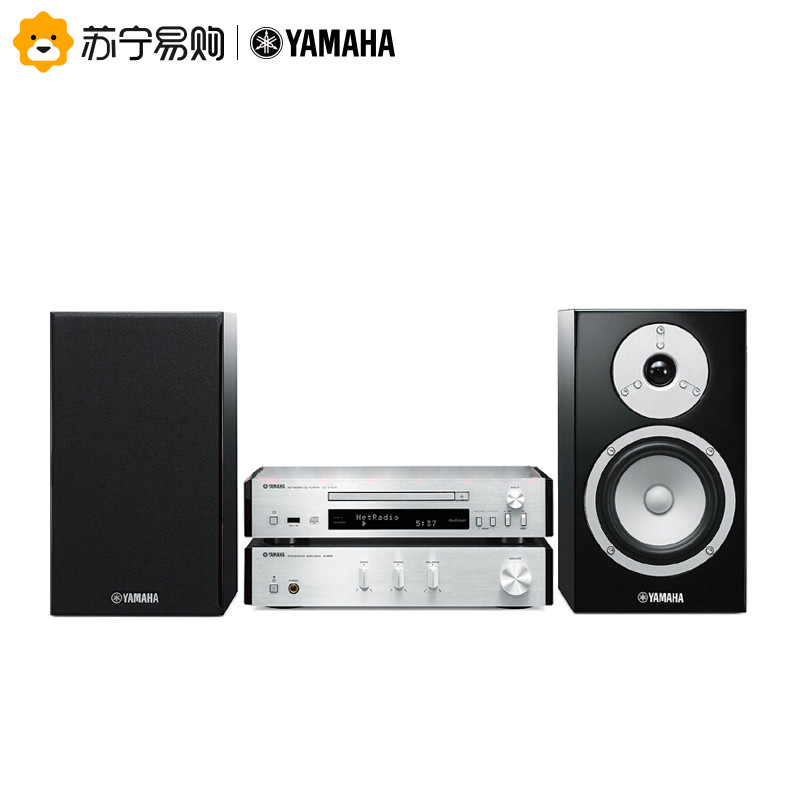 雅马哈（Yamaha）MCR-N670 音响 音箱 迷你音响 CD机 HIFI组合套装 2.1声道 蓝牙音响 wifi