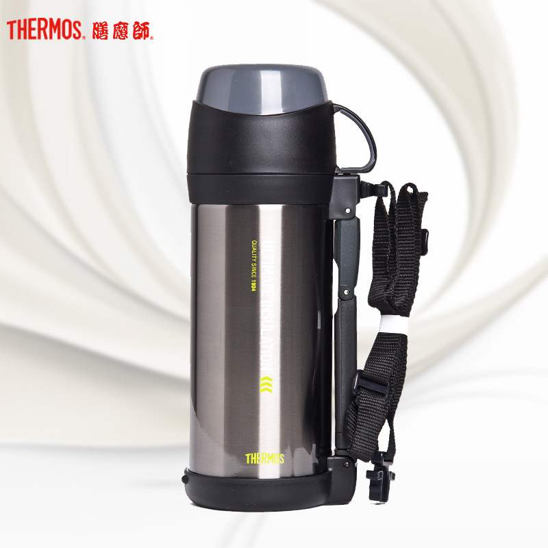膳魔师不锈钢大容量保温壶 FFW-1000 灰色CGY