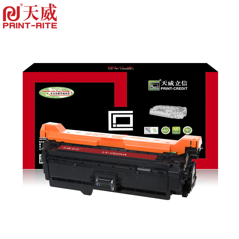 天威立信 CE250A硒鼓 504A 适用惠普HP CP3525 3525X 佳能LBP5460打印机 黑色
