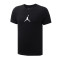 NIKE男装短袖T恤Jordan经典LOGO圆领套头针织运动服BQ6741 XL BQ6741-010黑+白