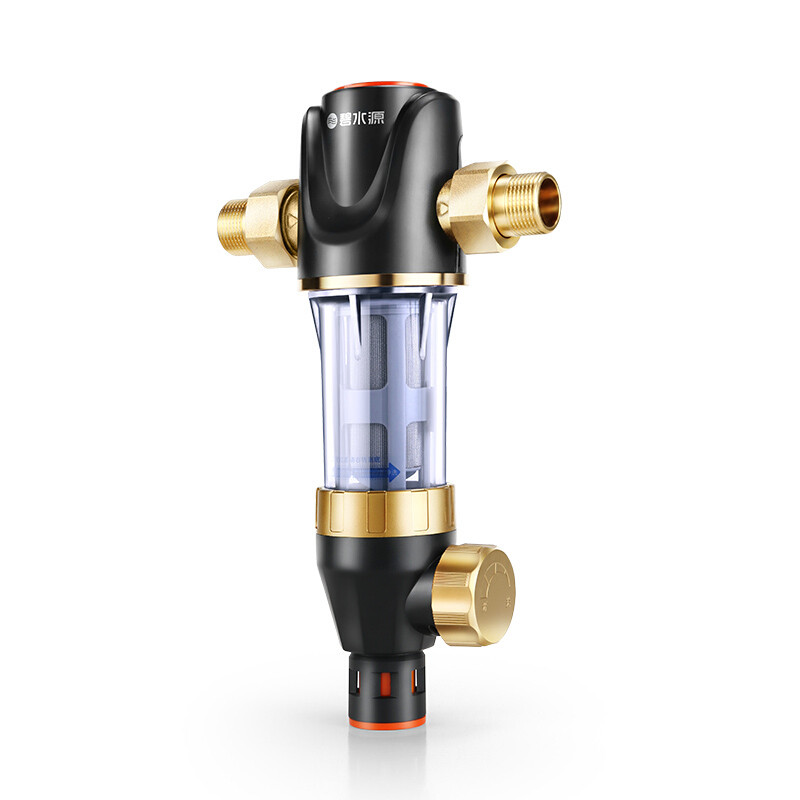碧水源U813 净水器前置过滤器 压力表 全屋管道中央净水机 可反冲洗 长寿命