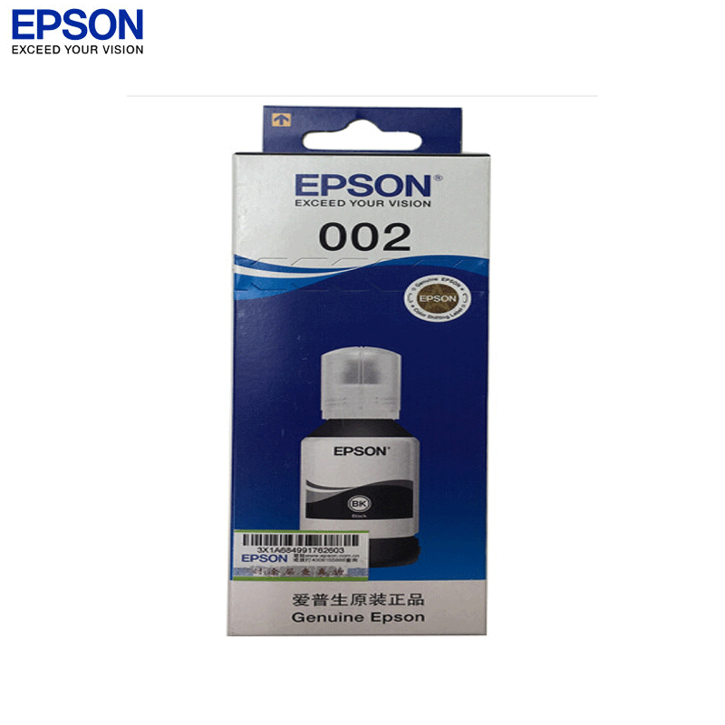 爱普生（EPSON）002墨水瓶（适用L4158/L4168/L6168/L6178/L6198）