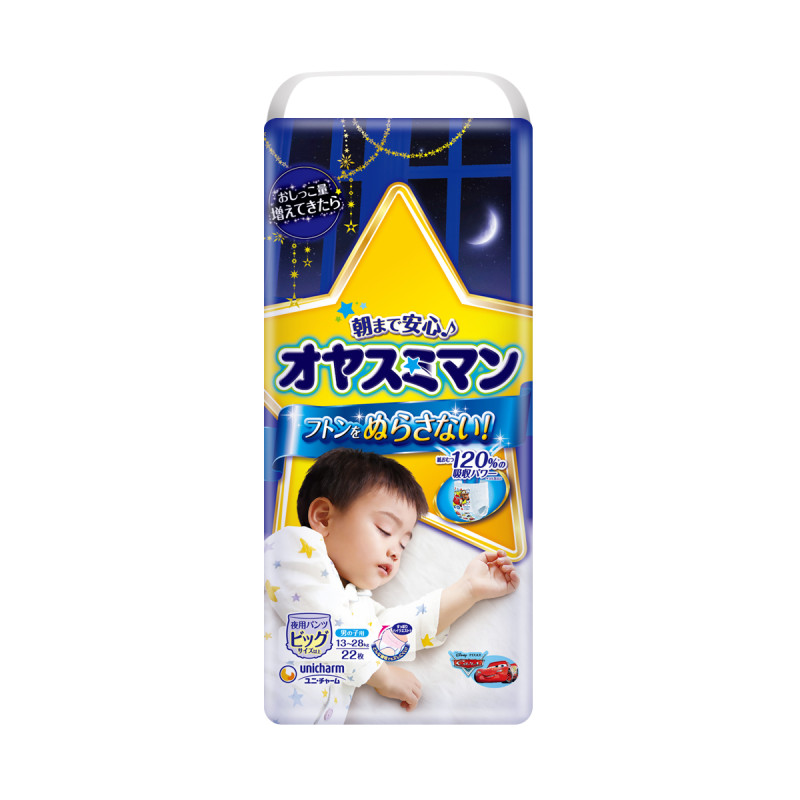 尤妮佳 Moony 特大号安睡拉拉裤 XL22 男