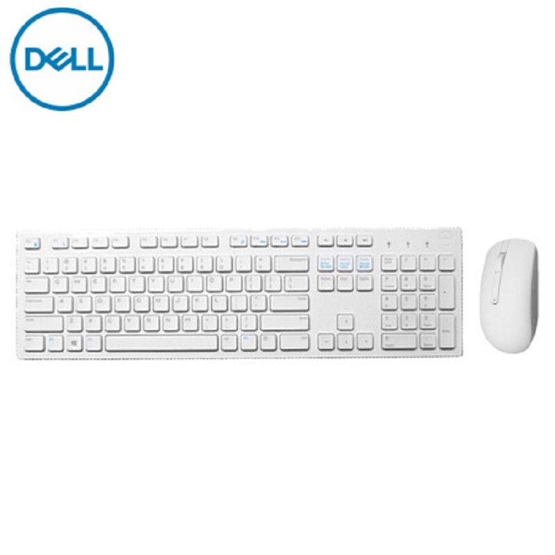 戴尔（DELL）KM636 白色 无线键盘鼠标 键鼠套装