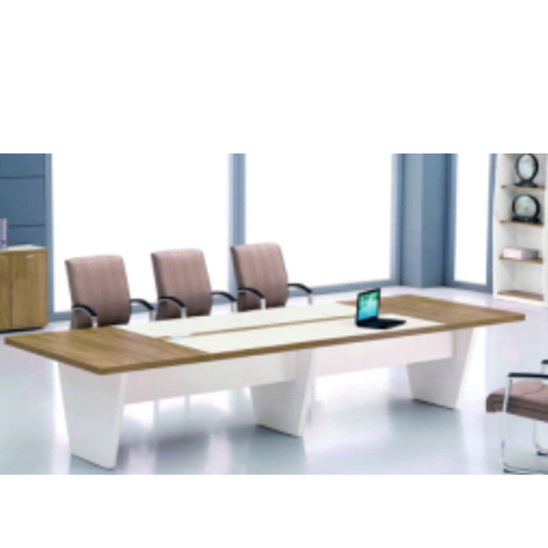 柳浩诚(LIUHAOCHENG) 会议桌 HC-21004 3600x1300x760H/张 棕色
