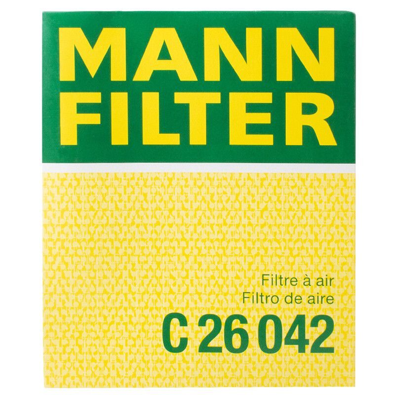 曼牌（MANN）空气滤清器C26042适用于捷豹路虎XEL XFL 进口捷豹F-Pace 2.0