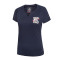 诺诗兰（NORTHLAND）户外运动休闲女式小V领短袖T恤GL082B12 GL082B12622NL深藏青色(女) 160