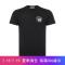 Versace JEANS 范思哲 男士棉质圆领短袖T恤衫 B3GTA76R 36610 Y6A-黑色金色 XXL