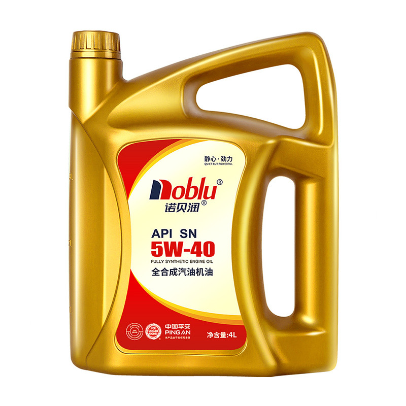 诺贝润 （Noblu）SN 5W-40 全合成机油 汽油机油正品润滑油 4L装