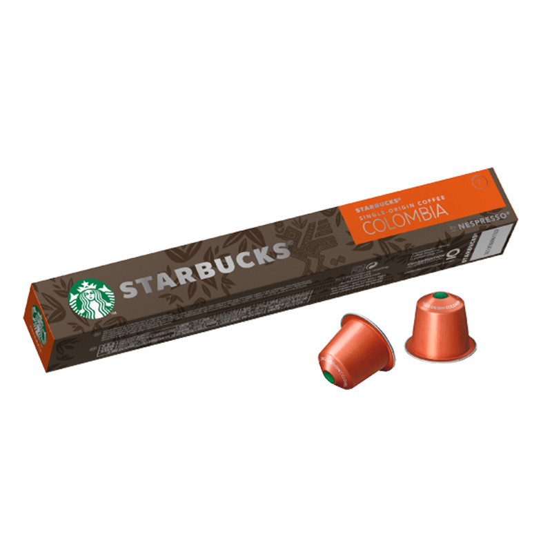 星巴克(Starbucks) 纯正之源系列 哥伦比亚咖啡 咖啡胶囊57g（内含10颗）