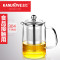 KAMJOVE/金灶A系列茶道杯飘逸杯正品耐热玻璃泡茶壶办公室茶具 A-03+K-106【2只装】