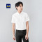 HLA海澜之家服帖清爽免烫衬衫2019夏季舒适短袖正装衬衫男_HNCHD2R019A 漂白19 180/104A