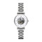 阿玛尼 女士手表手动机械表镂空钢带 女款AR1991 银色 银色