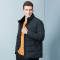 坦博尔加厚羽绒服2019冬季新款立领男士时尚羽绒外套上衣TA18557 8100云山灰 190/104A