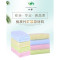竹音(BAMBOO SONG) 小方巾(两条装) ZY68003 黄粉蓝绿四色可选25*25cm 多色