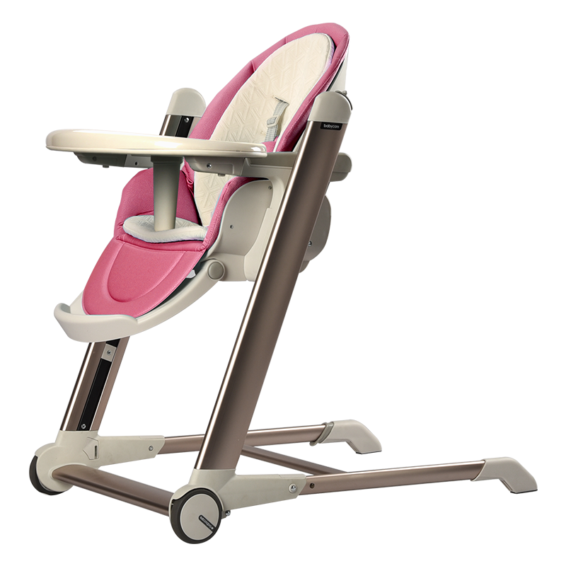 babycare多功能儿童餐椅便携式可折叠婴儿吃饭座椅 宝宝餐桌椅子8900