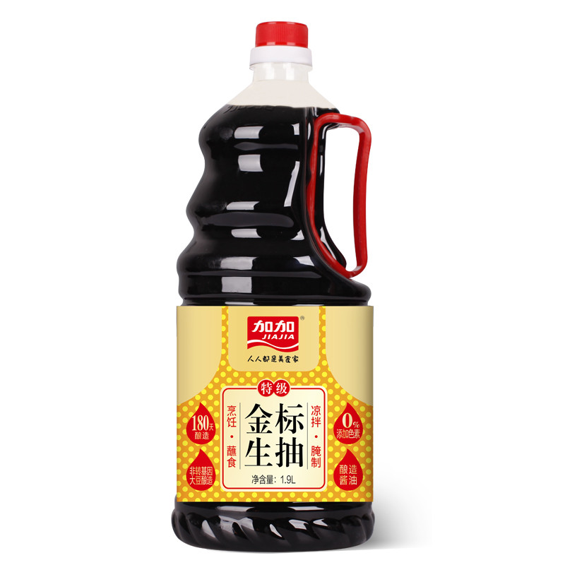加加 特级金标生抽1.9L
