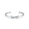 蒂芙尼Tiffany & Co女士TIFFANY INFINITY系列925银交叠蝴蝶手镯