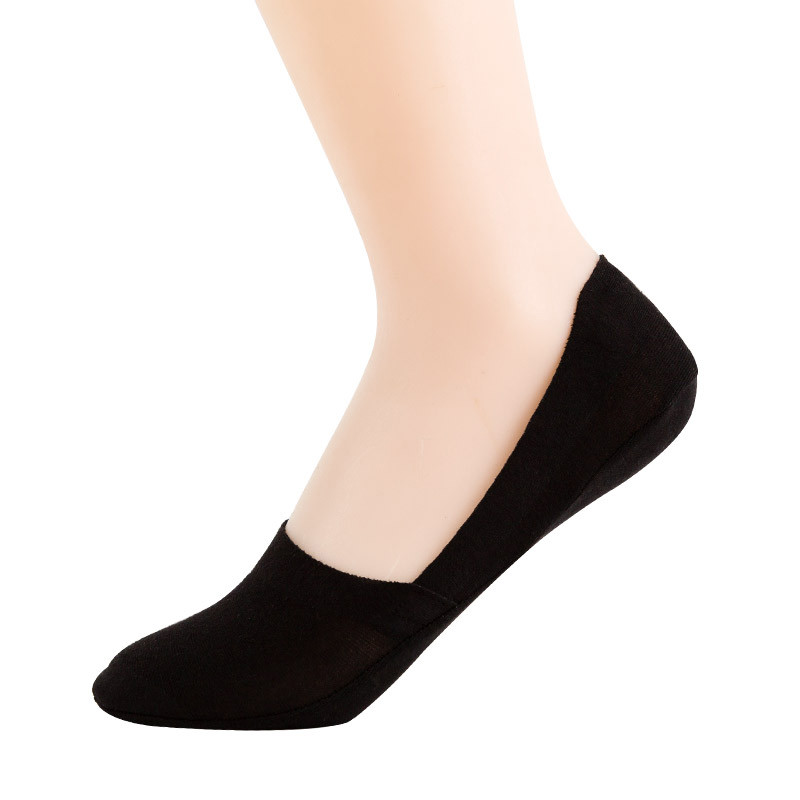 日本厚木 ATSUGI 船袜男士 补强头 防脱落 脚跟硅胶设计 含棉成分ATF033 2325 粉色