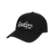 【直营】MLB 时尚休闲软顶帽 CURSIVE 潮流运动弯檐帽棒球帽 32CPEA911 黑色50L