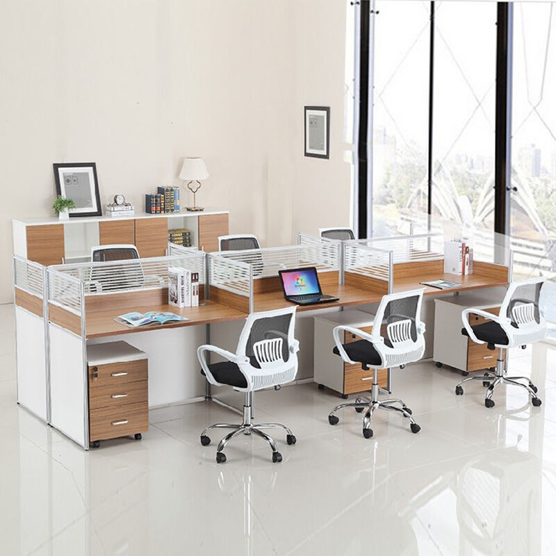 鑫金虎 办公家具屏风工位桌职员办公桌电脑桌组合单人位含柜