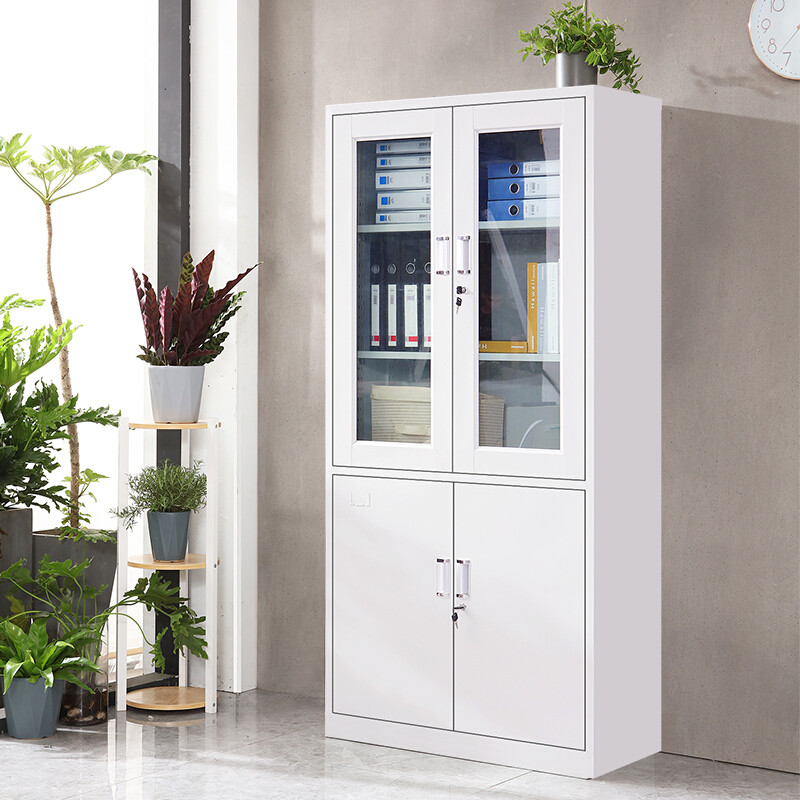 欧宝美文件柜钢制铁皮资料档案储存柜大器械柜 H 1800*W 850*D 390