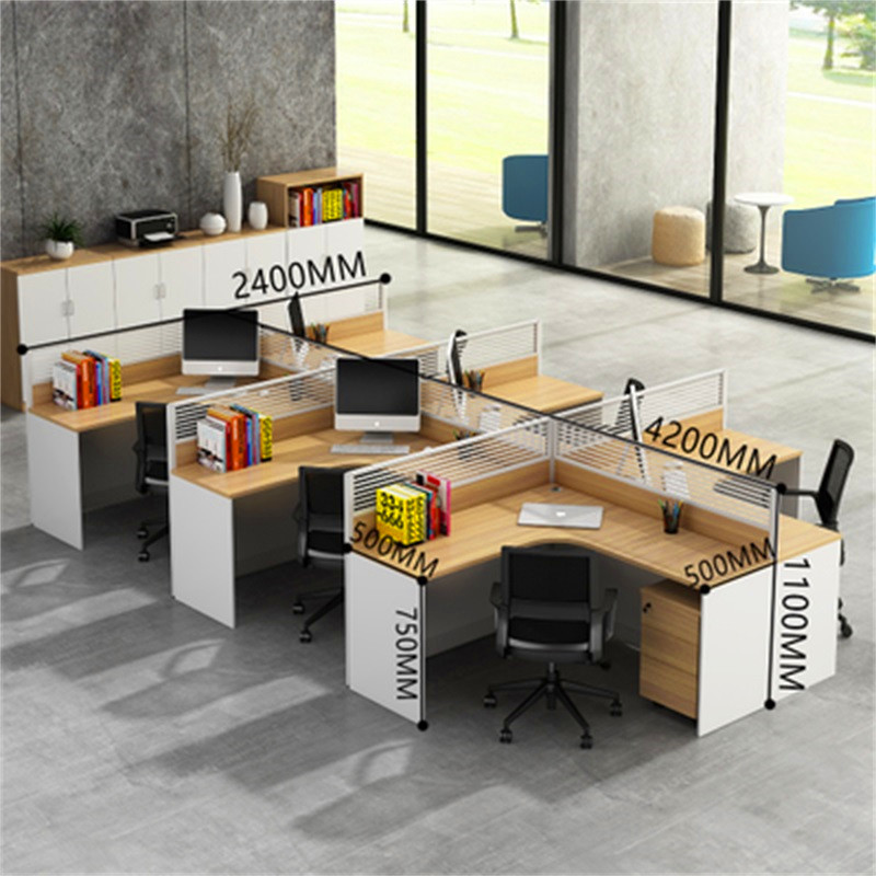 豫亨办公家具屏风卡座工位现代简约职员办公桌椅组合办公室电话销售