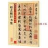 墨点字帖 传世碑帖精选赵孟頫行书集 墨点字帖编 湖北美术出版