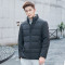 冰洁2019秋季新品一手长羽绒服男时尚羽绒外套鸭绒J90141001 185/100A 灰墨色8057