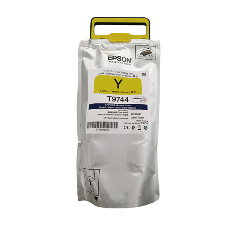 爱普生(EPSON)T9744Y原装大容量黄色墨水袋 适用(PX-S7070S/PX-M7070FX/WORKFORC 黄色