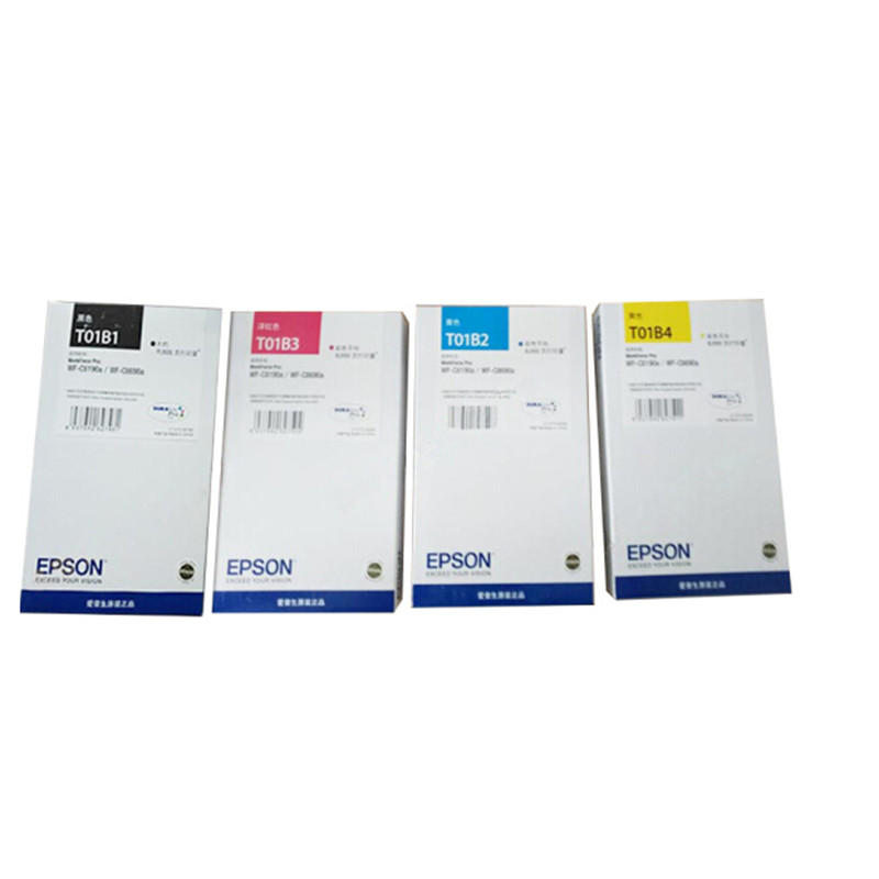 爱普生(EPSON) T01B4黄色原装墨盒 (适用WF-C8690a/WF-C8190a机型) 黄色