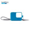 GoPro 硅胶保护套（蓝色）+挂绳