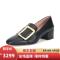 BALLY 巴利 女士皮质可踩脚粗跟单鞋 JANELLE 40 450-黑色 6