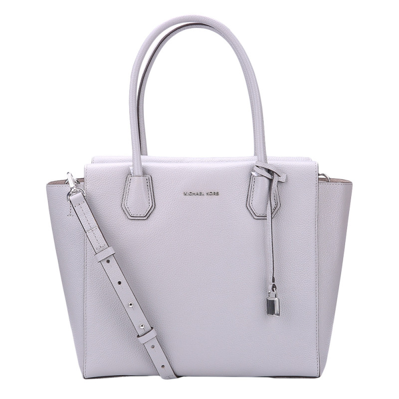 Michael Kors 女士皮质单肩手提包30H6SM9S3L 白色