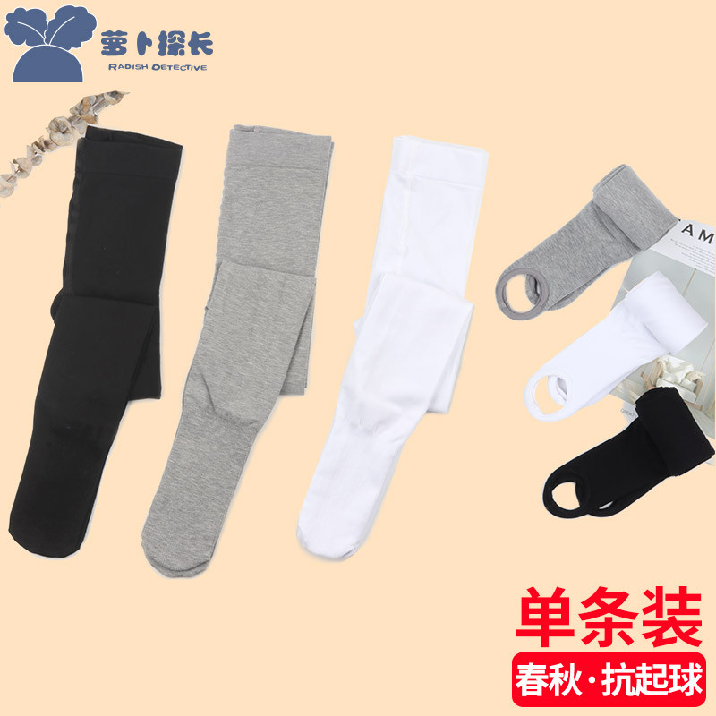 萝卜探长连裤袜女童春秋季儿童裤袜春秋女打底裤踩脚中厚S、M、L、XL3~13岁