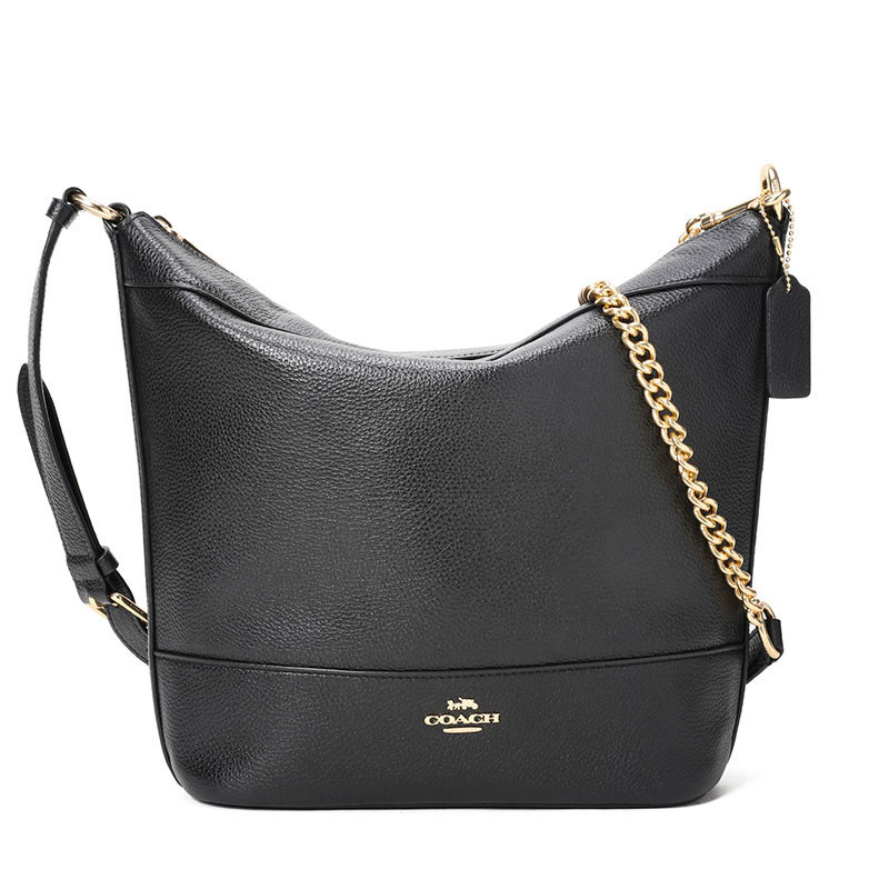 Coach 单肩流浪包 大号 F72692 黑色