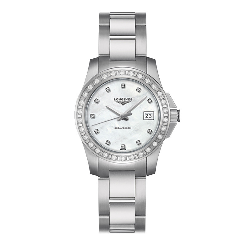 浪琴 Longines CONQUEST 康卡斯系列 L32580886 石英 女款 白色