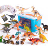 过凡（GUOFAN）儿童恐龙玩具24只套装动物仿真模型大霸王龙3-6周岁 12只套装恐龙+12只小恐龙+恐龙扑克
