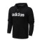 【自营】adidas阿迪达斯NEO男装logo款运动服休闲针织连帽外套上衣EI4736 M EI4736黑色